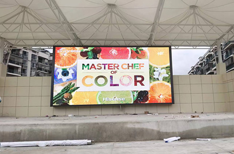 英山實驗學校戶外P5顯示屏